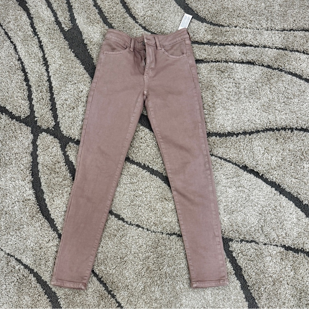 American Eagle Outfitters Blush Super Stretch Jeans